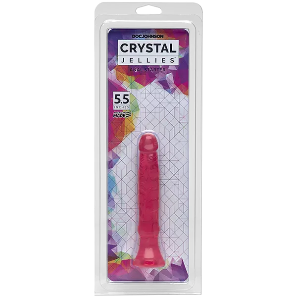 Crystal Jellies 5.5" Anal Starter - Pink