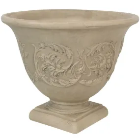 Darcy 16" Outdoor Flower Pot Planter - Beige