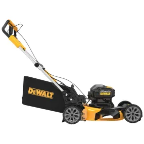 DEWALT DCMWSP244U2 Brushless Cordless Lawn Mower, Battery Included, 10 Ah, 20 V, Lithium-Ion, 21 in W Cutting :EA: QUANTITY: 1