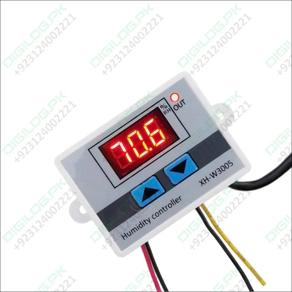 Digital Humidity Controller Xh-w3005 Adjustable 220v 10a Hygrometer Switch Controller