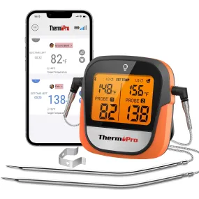 Dual-Probe Bluetooth Meat Thermometer