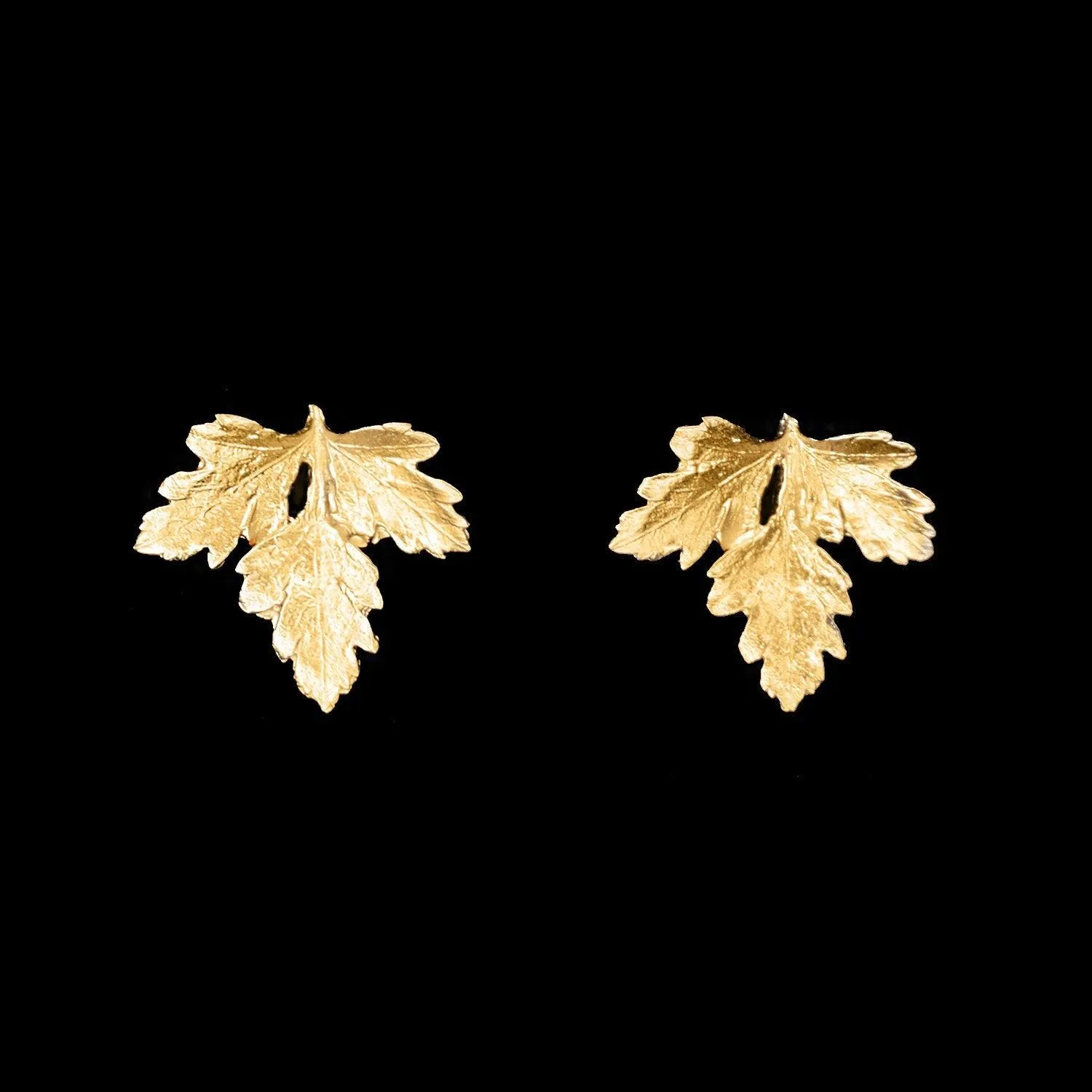 Fine Parsley Earrings - Post