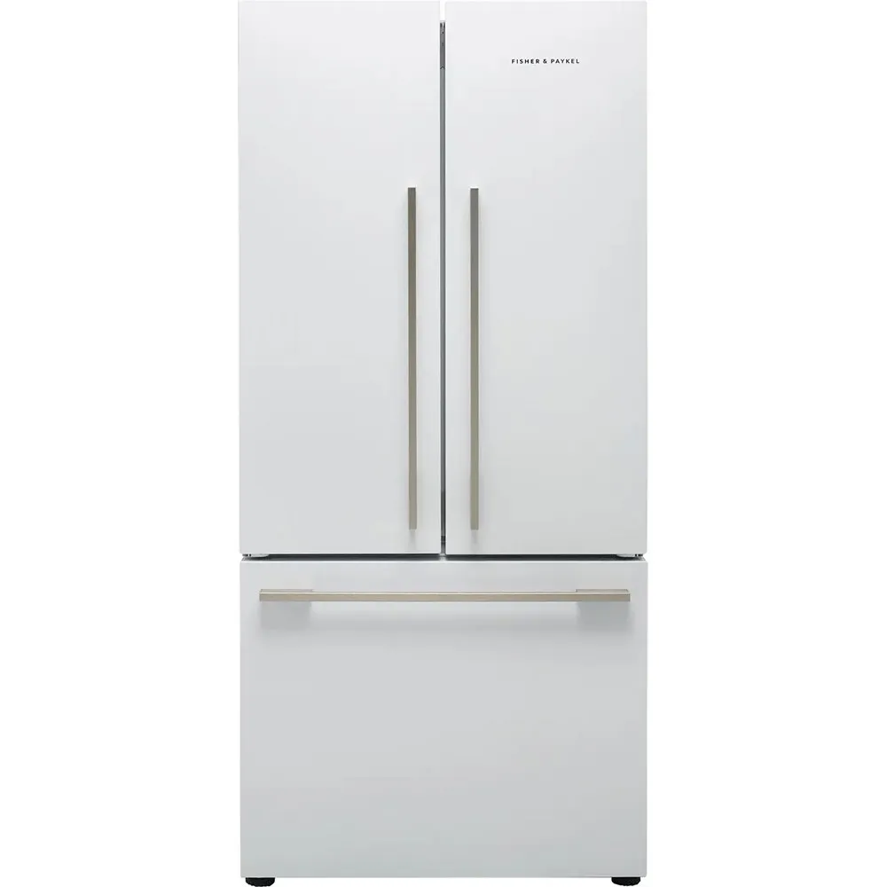 Fisher   Paykel RF522ADW5 Non-Plumbed Total No Frost American Style Fridge Freezer, 79cm Wide - White