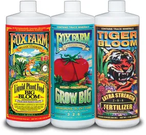 FoxFarm - Hydro Formula Nutrients Trio, 3 qts