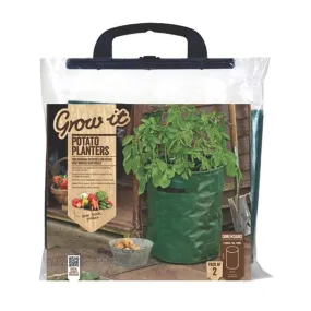 Gardman Grow It Potato Planters - Pack of 2