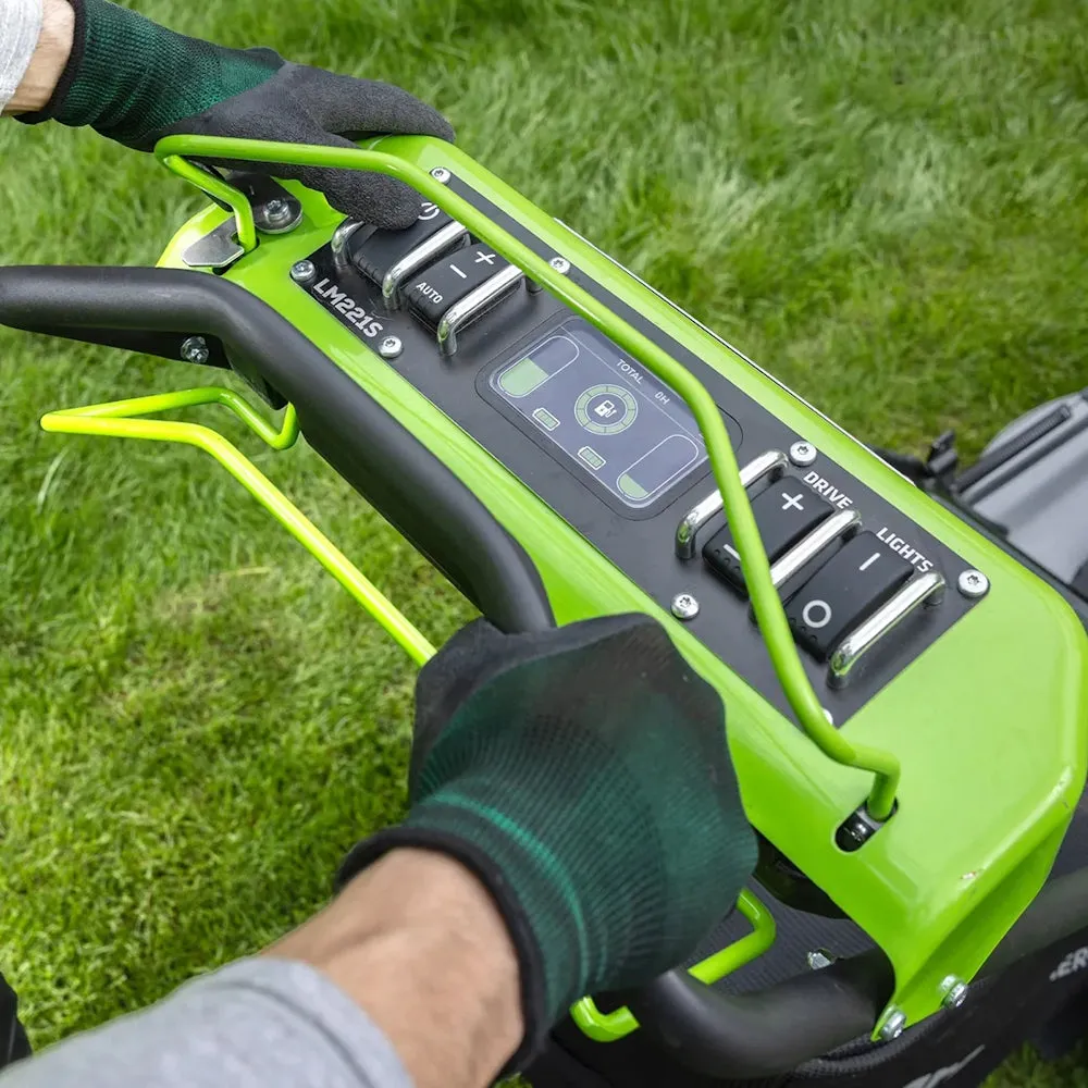 Greenworks Commercial ATM22 82v Optimus Battery Lawn Mower Kit