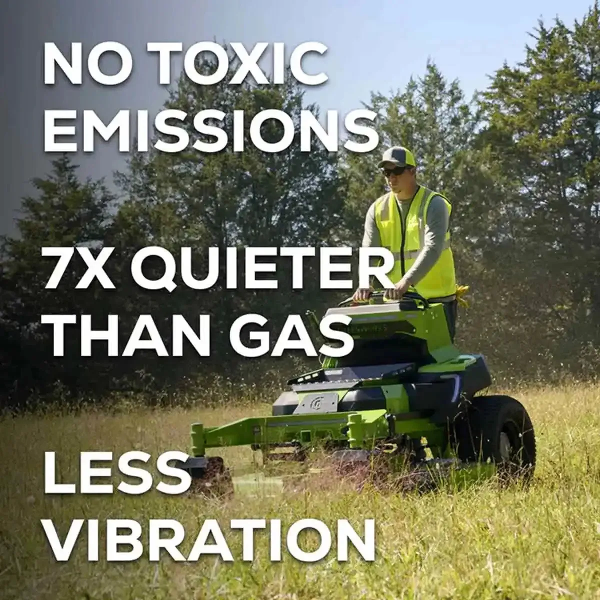 Greenworks OptimusZ 48" 18kWh Stand-On Zero Turn Mower