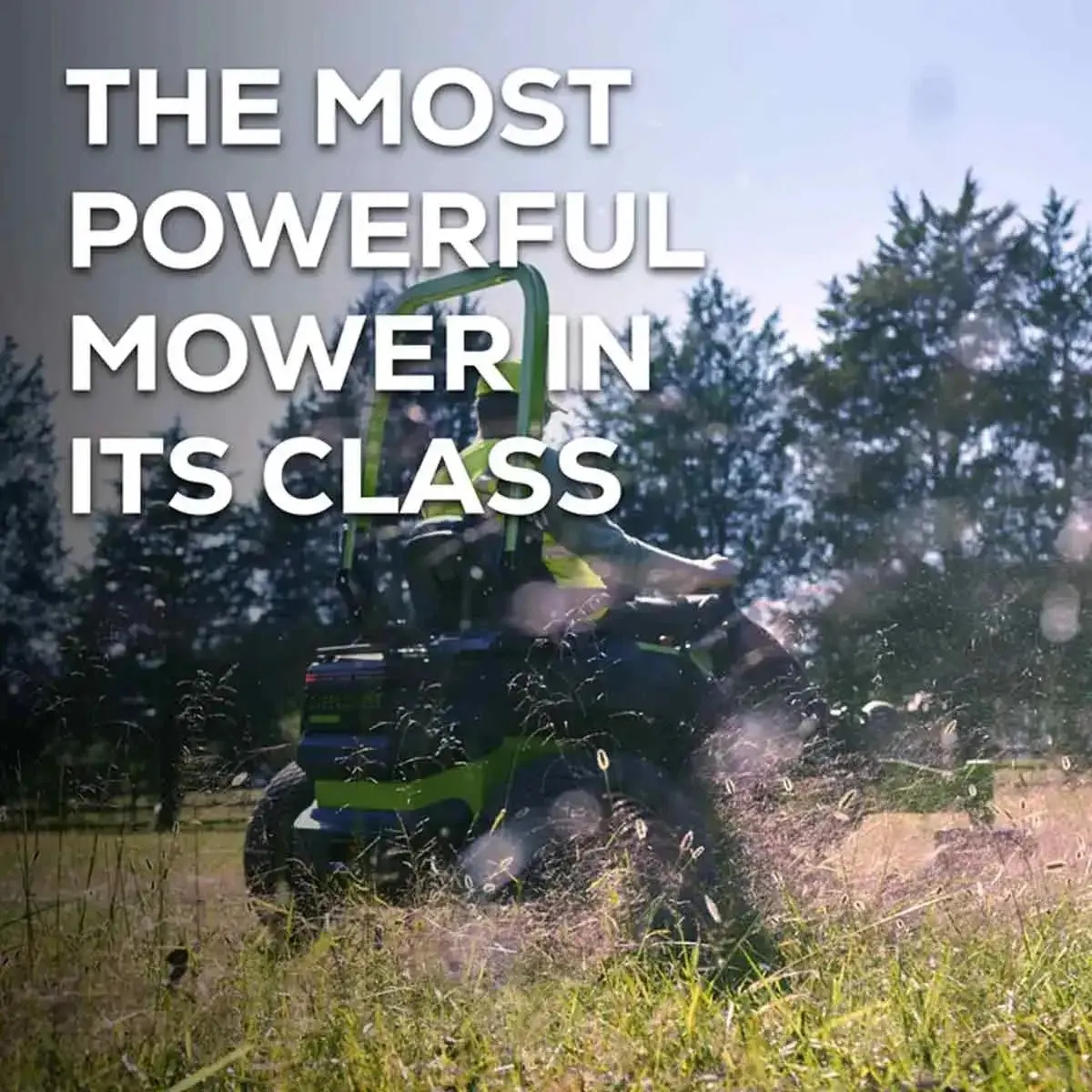 Greenworks OptimusZ 52" 24kWh Ride-On Zero Turn Mower