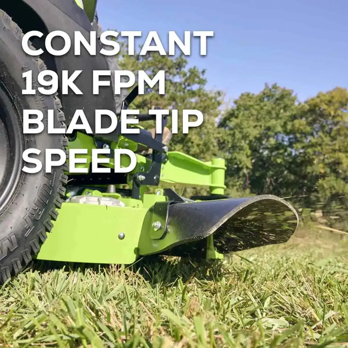 Greenworks OptimusZ 52" 24kWh Ride-On Zero Turn Mower