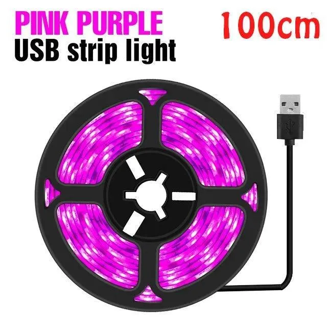 GrowPro LED Plant Light Strip: Full Spectrum Hydroponic Growth Solution - Optimal Plant Health Essential for Indoor Gardening