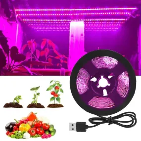GrowPro LED Plant Light Strip: Full Spectrum Hydroponic Growth Solution - Optimal Plant Health Essential for Indoor Gardening