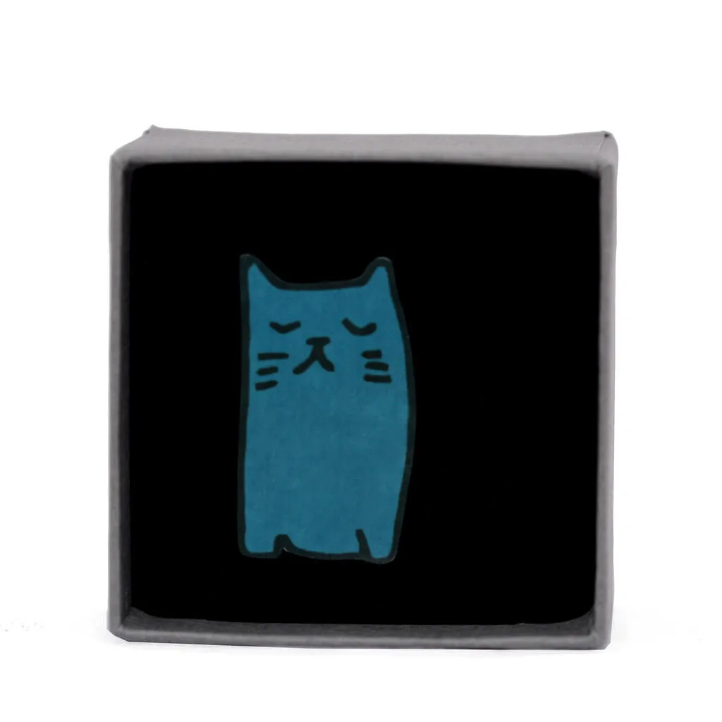 Happy Cat - Birds Nests For Hair - brooch