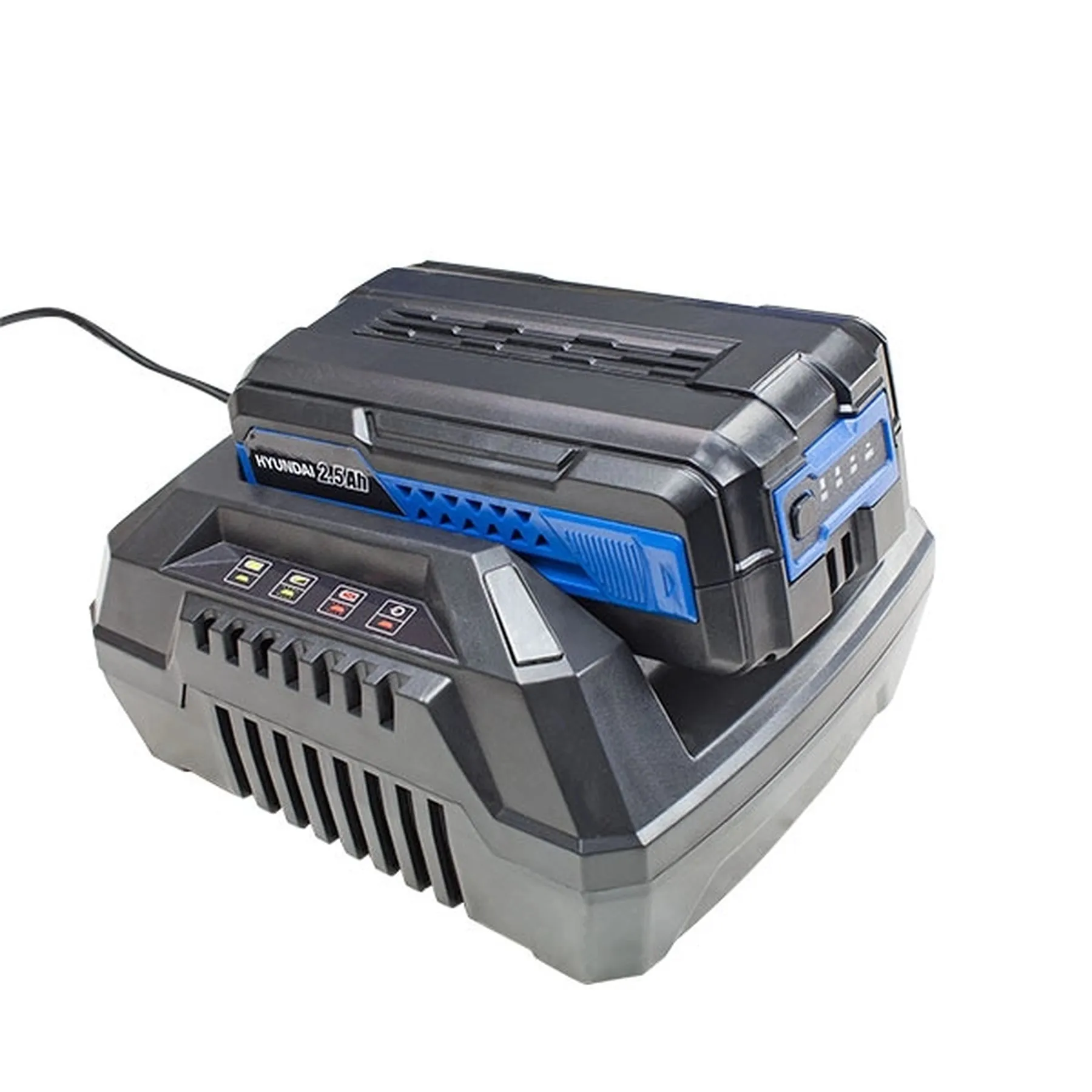Hyundai HYM40LI420SP Cordless Self-Propelled Lawn Mower 42cm - Battery & Charger