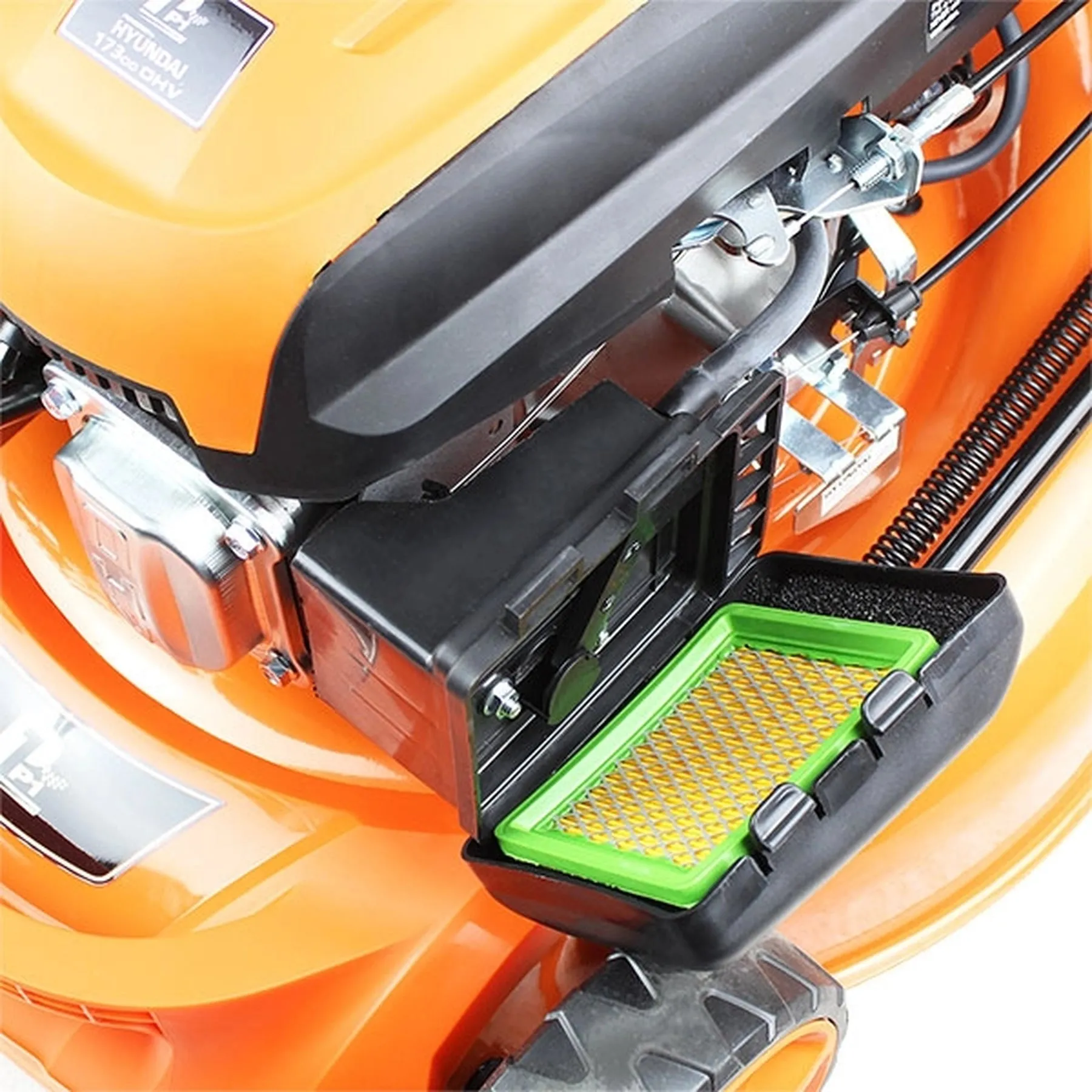 Hyundai P5100SPE P1 Electric-Start Petrol Lawn Mower 51cm