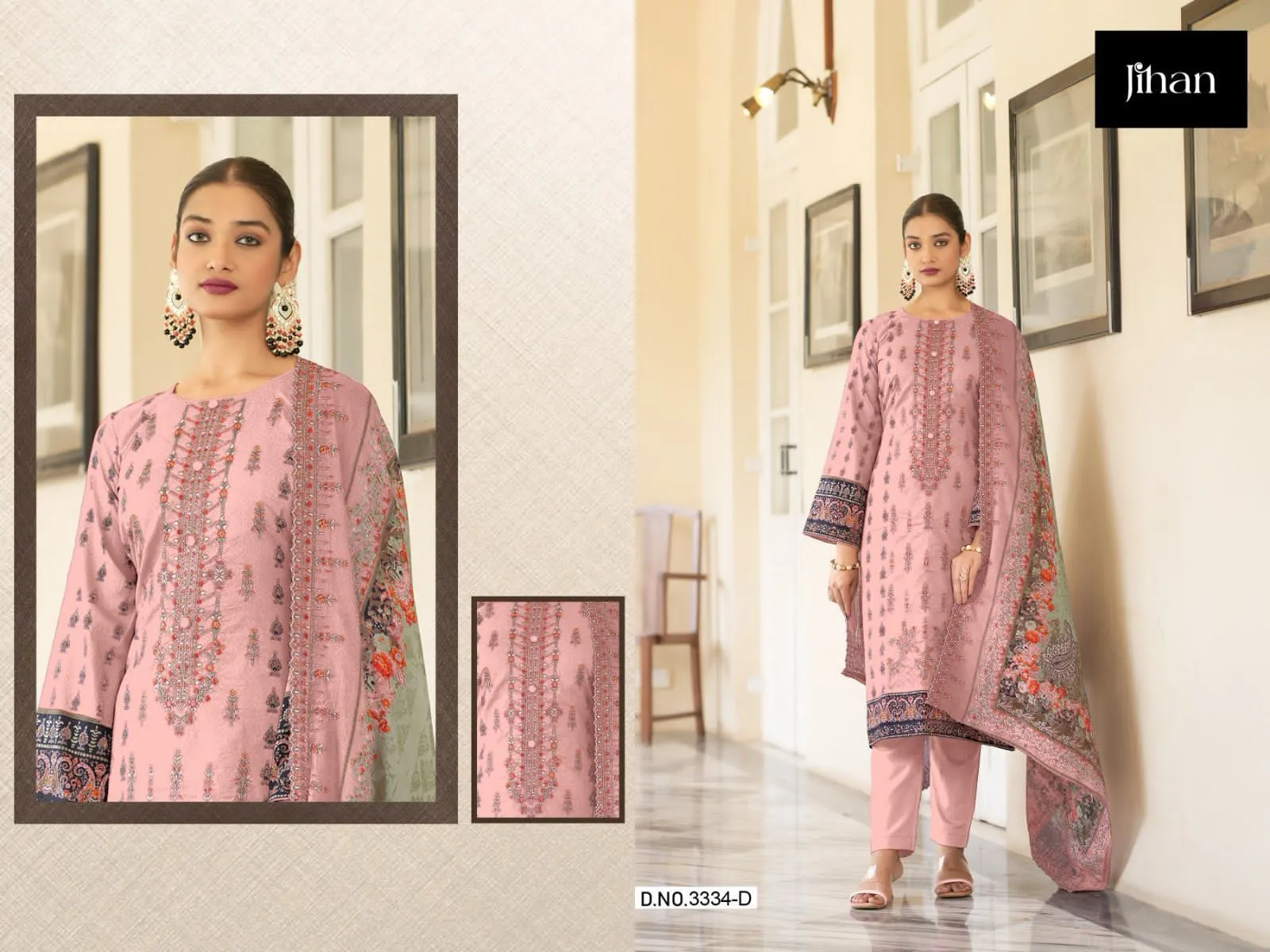 Jihan 3334 Pakistani Suits In Colours (850x05)