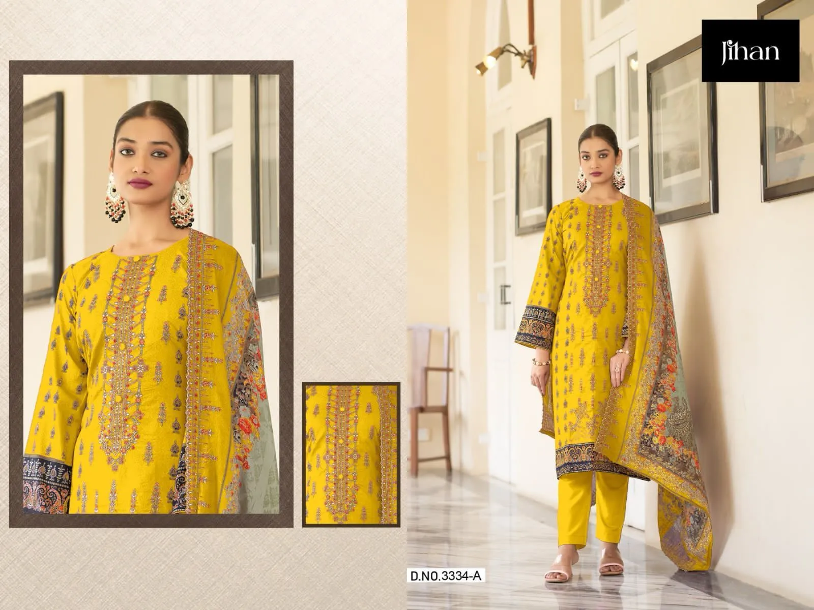 Jihan 3334 Pakistani Suits In Colours (850x05)