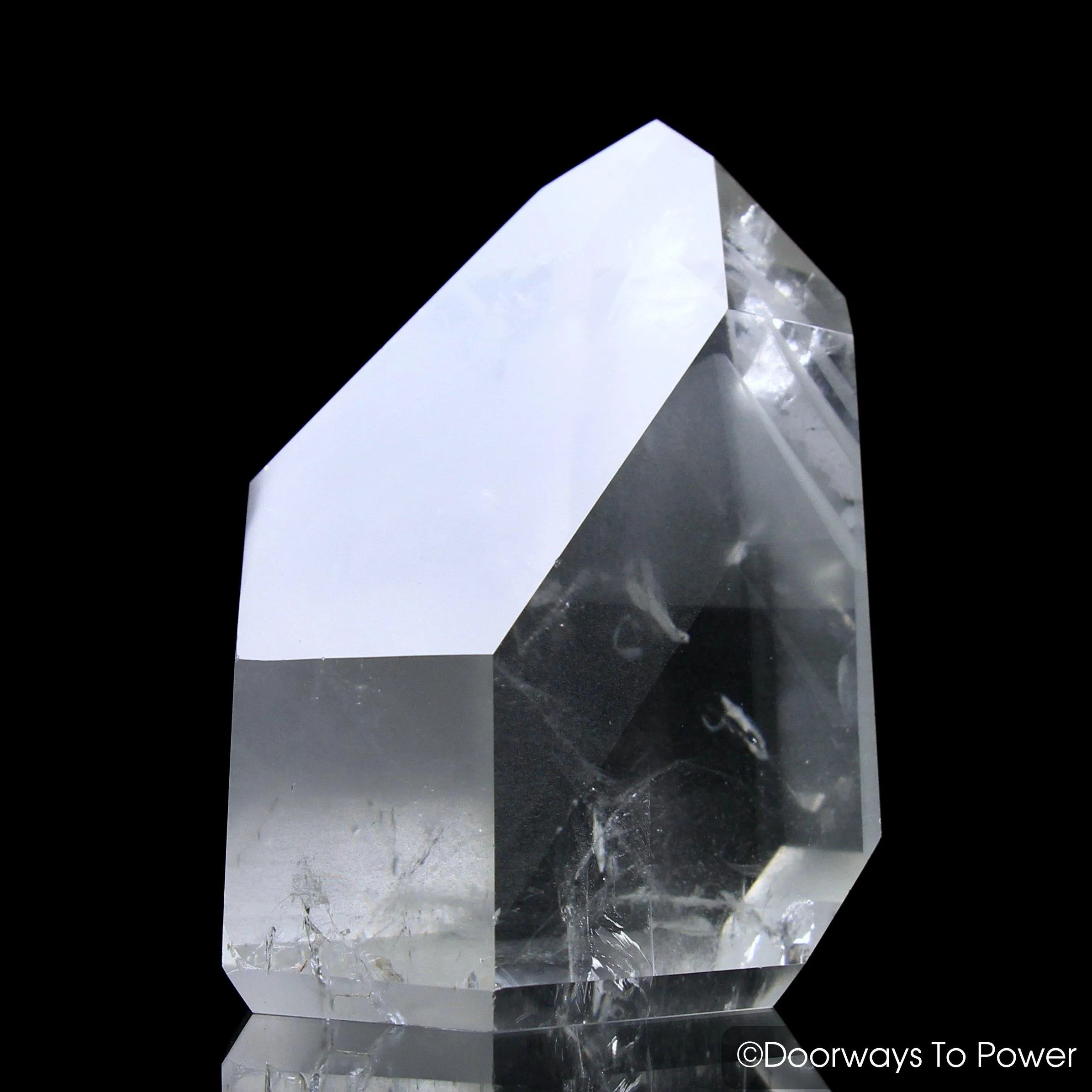 John of God Crystal Phantom Quartz Point & Manifest Spirit 'Shinning Light'