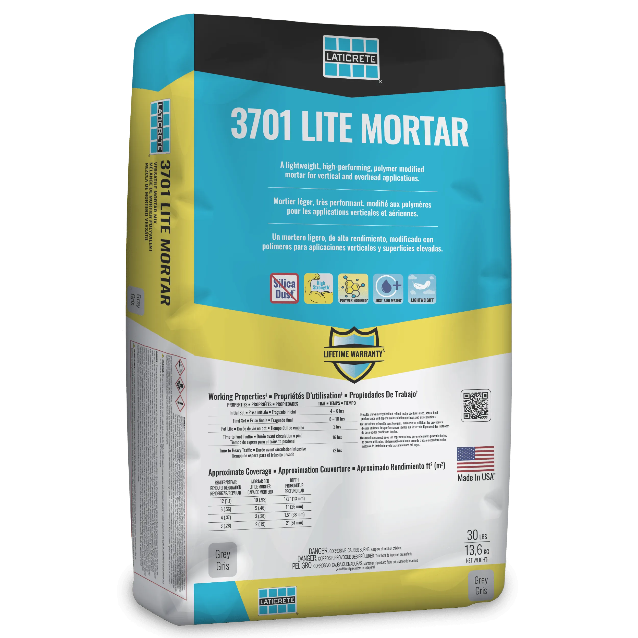 LATICRETE 3701 Lite Mortar