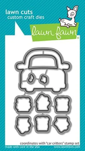 LAWN FAWN: Car Critters | Lawn Cuts Die