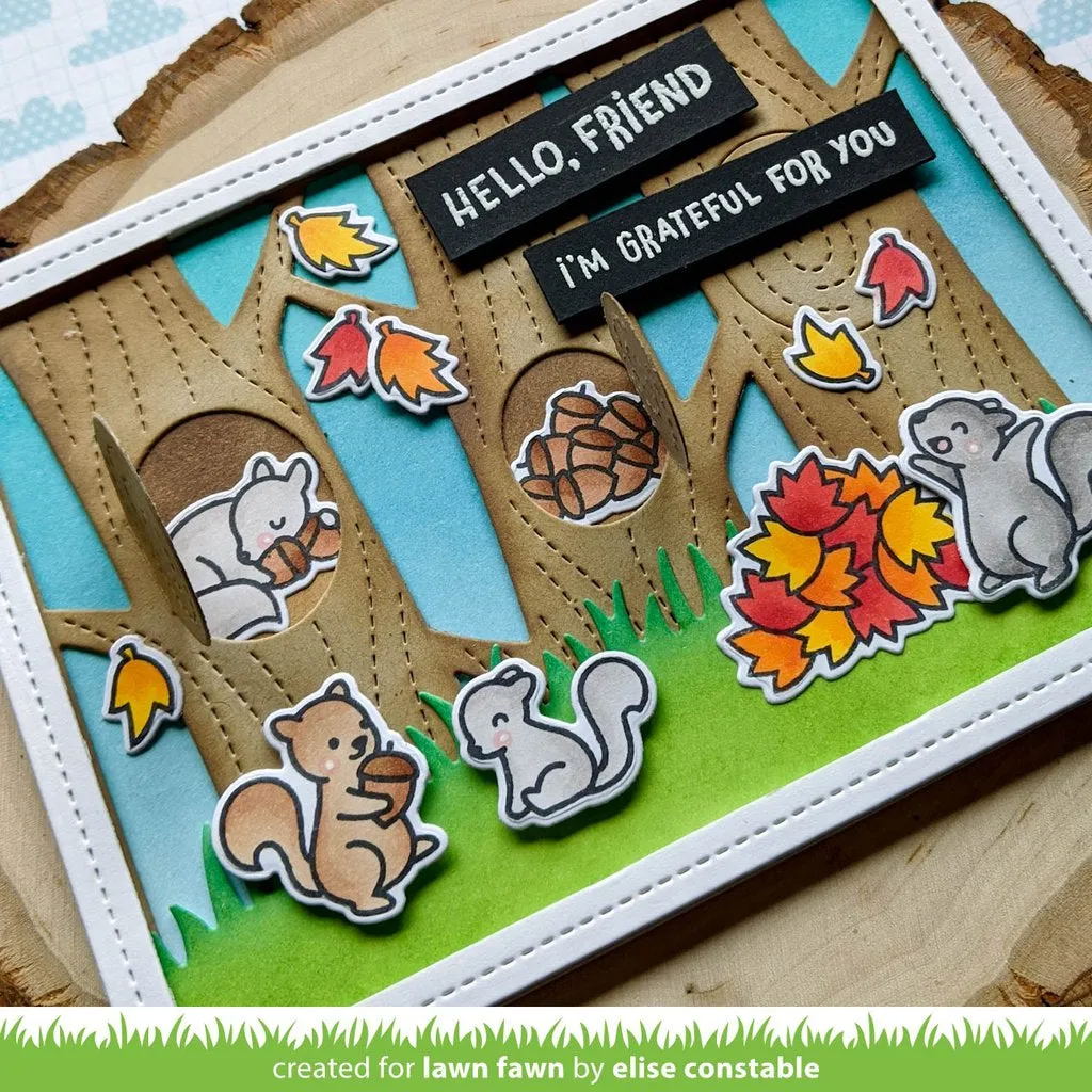 LAWN FAWN: Let's Go Nuts | Lawn Cuts Die.