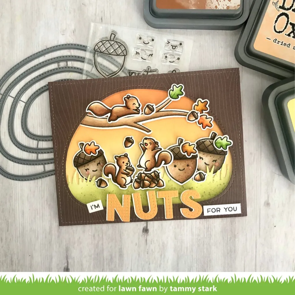 LAWN FAWN: Let's Go Nuts | Lawn Cuts Die.