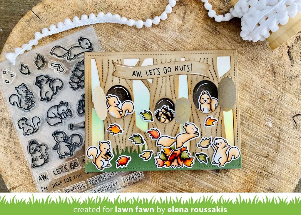LAWN FAWN: Let's Go Nuts | Lawn Cuts Die.