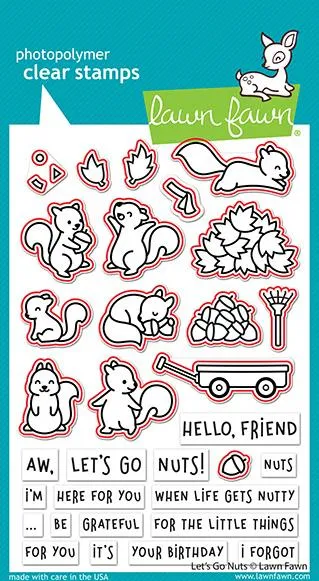 LAWN FAWN: Let's Go Nuts | Lawn Cuts Die.