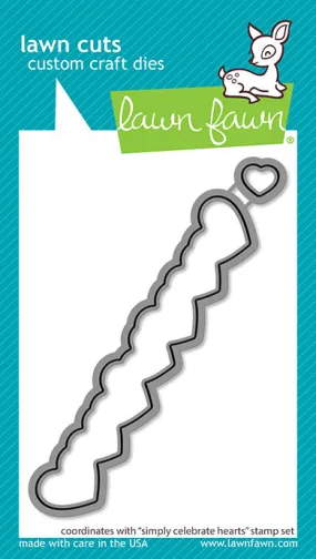 LAWN FAWN: Simply Celebrate Hearts | Lawn Cuts Die