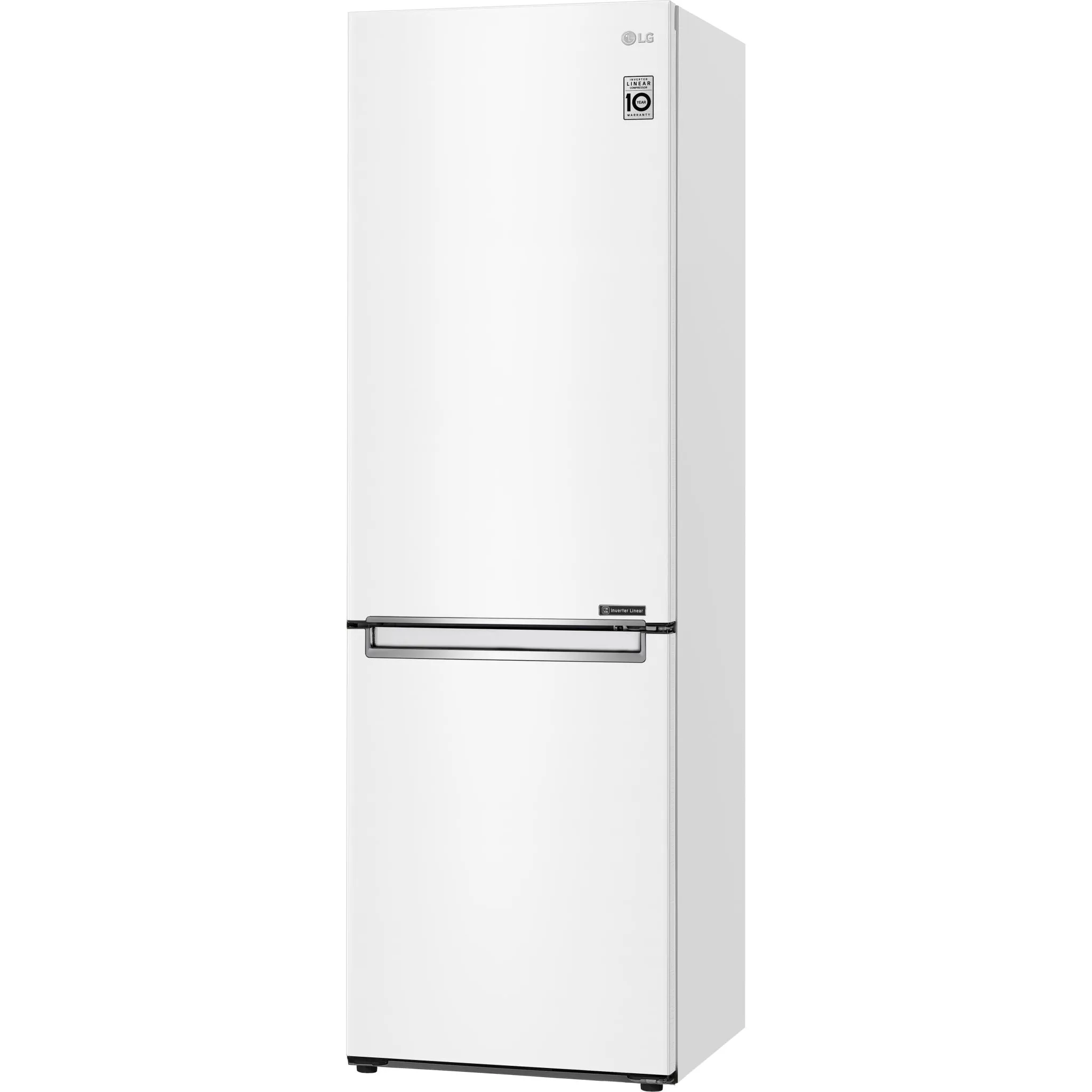 LG Bottom Mount Fridge (LBNC12231W) - White
