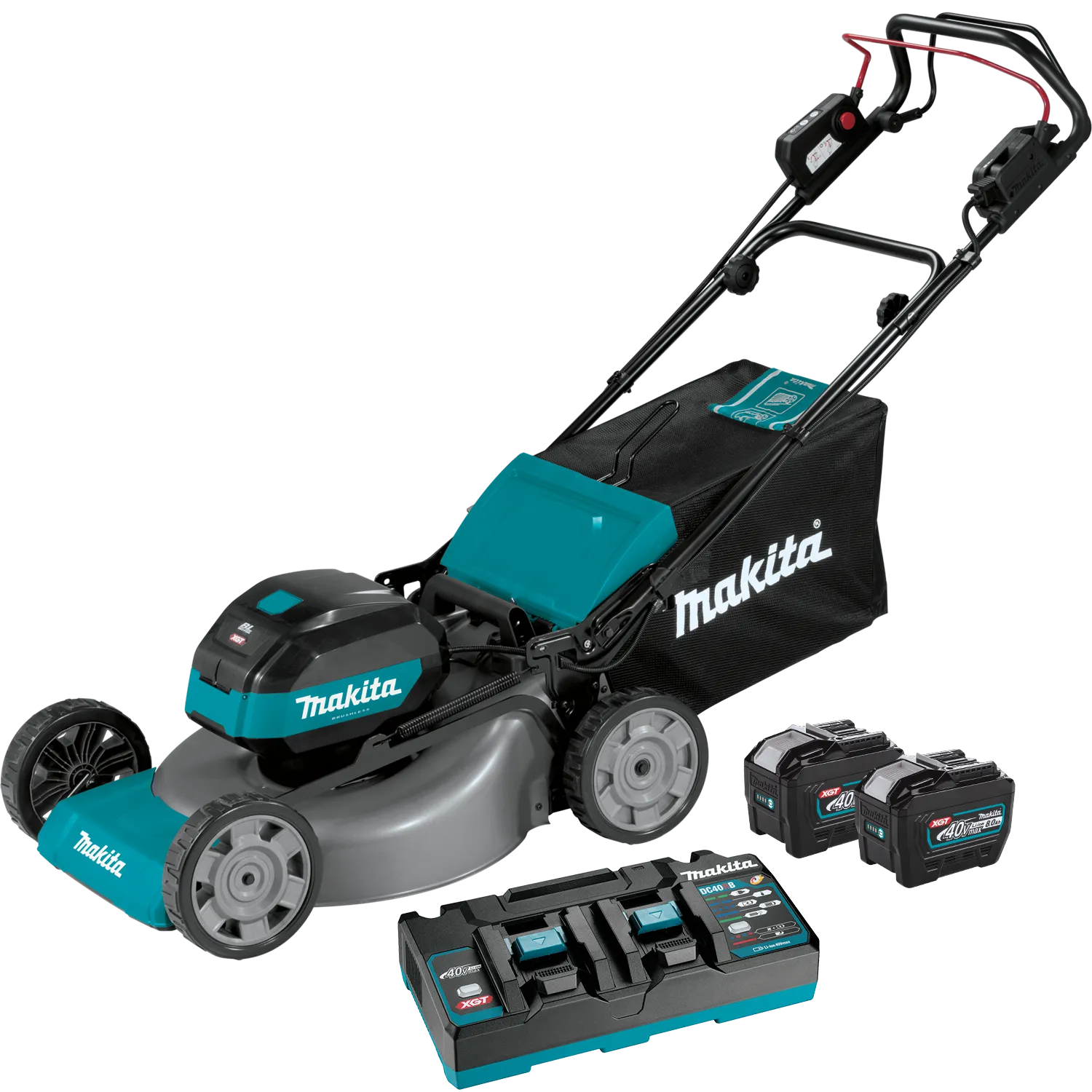 Makita 40V Max XGT Brushless 21 In. Self‑Propelled Commercial Lawn Mower Kit