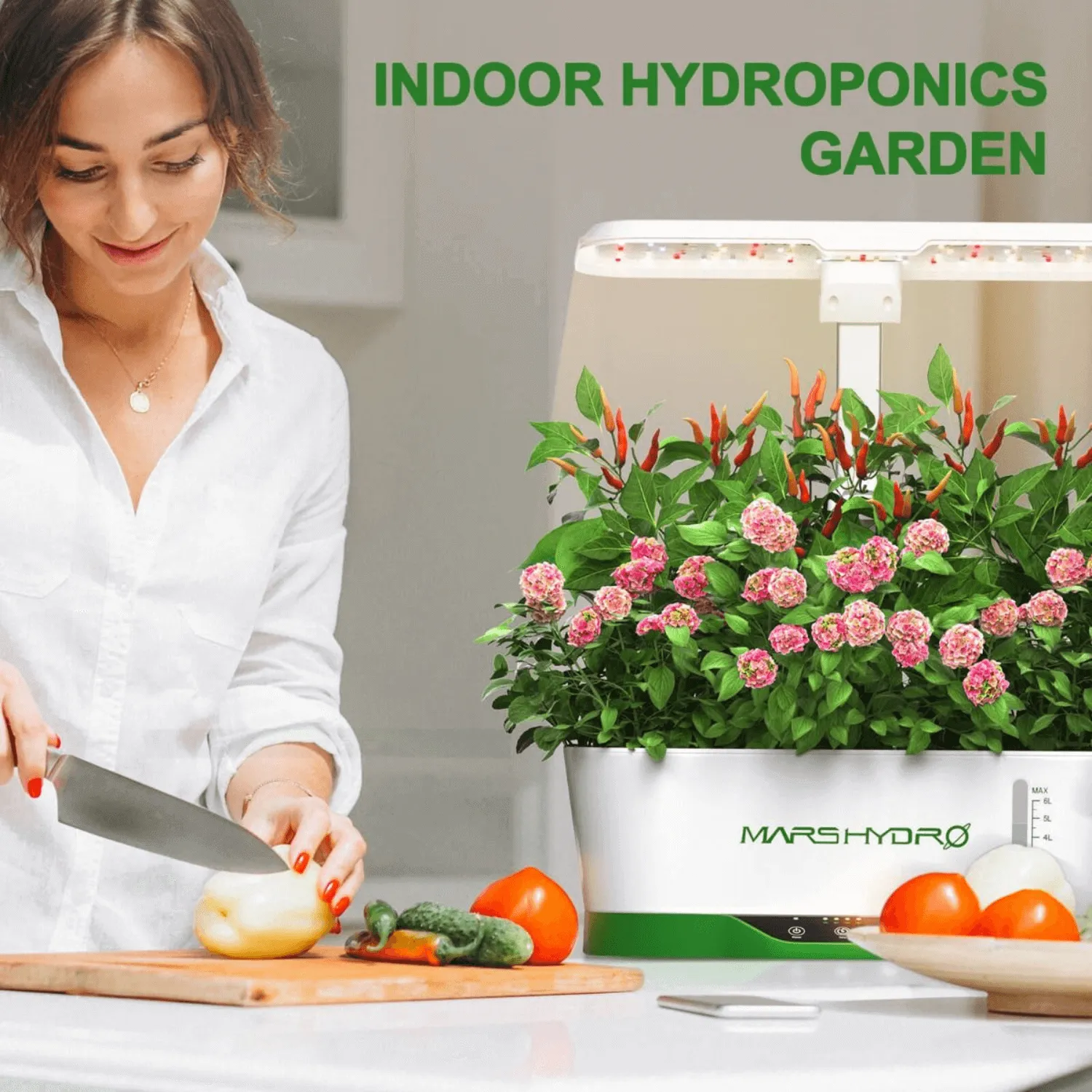 Mars Hydro Hydroline12 LED Hydroponics Growing System