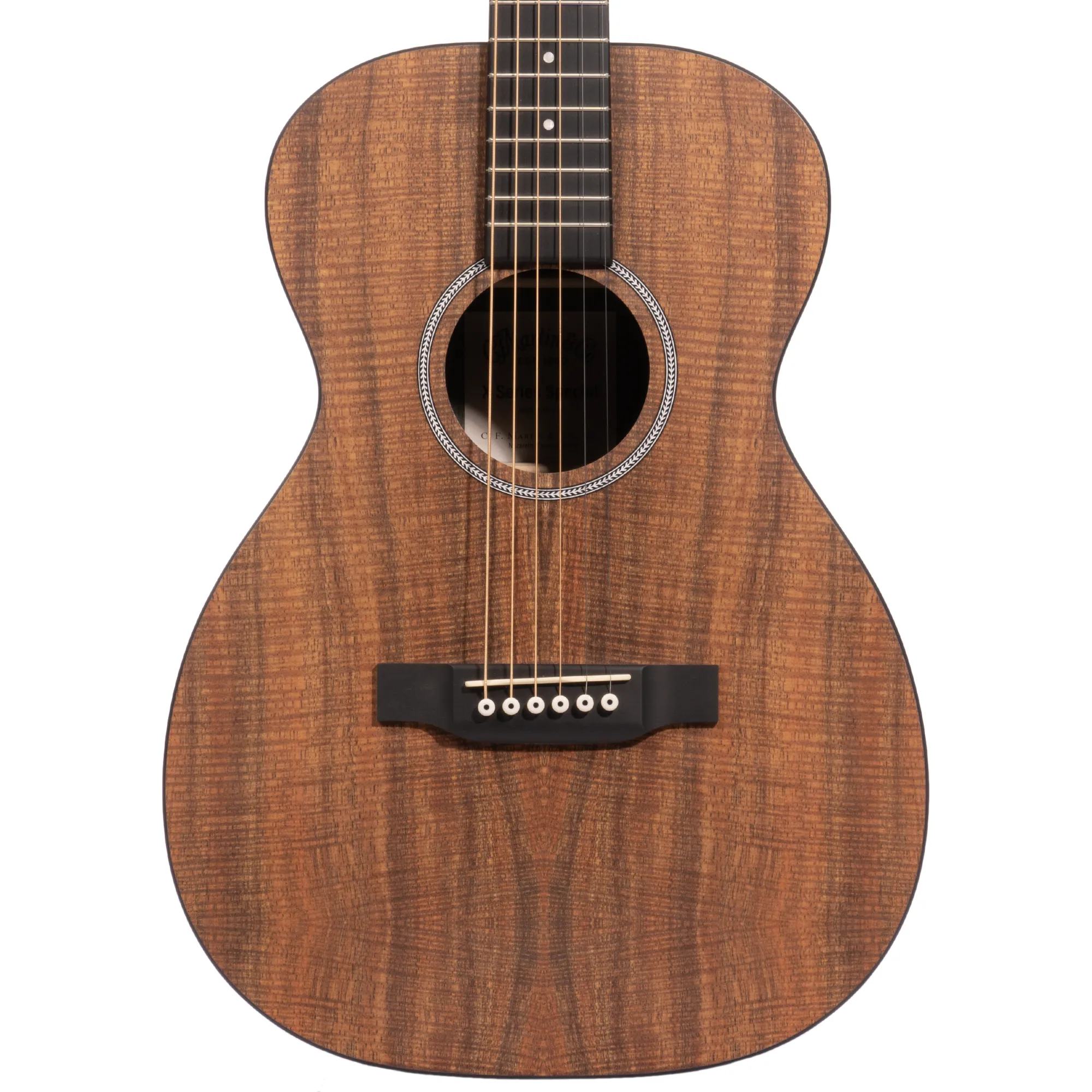 Martin X Series Special 0-Style Concert Acoustic Guitar, Koa