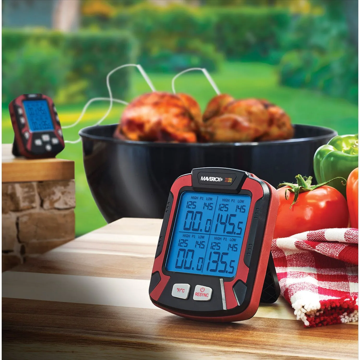 Maverick - Extended Range Thermometer With 4 Probes