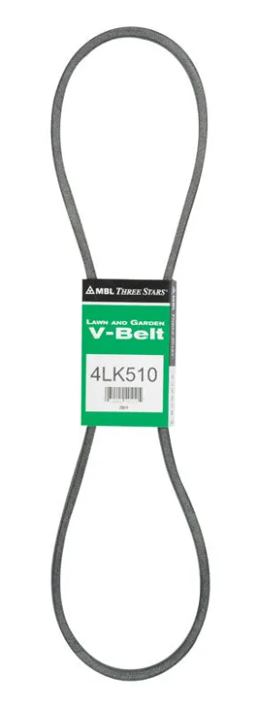 Mitsuboshi Super KB 4LK510 V-Belt 0.5 in. W X 51 in. L For Riding Mowers