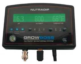 Nutradip Grow Boss 2.0 - pH, PPM, & Temperature Monitor - SALE