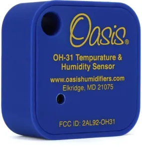 Oasis OH-31 Wireless Bluetooth Temperature and Humidity Tracker for iPhone