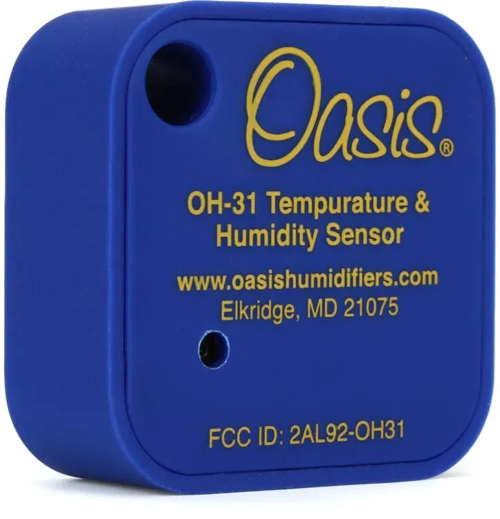 Oasis OH-31 Wireless Bluetooth Temperature and Humidity Tracker for iPhone