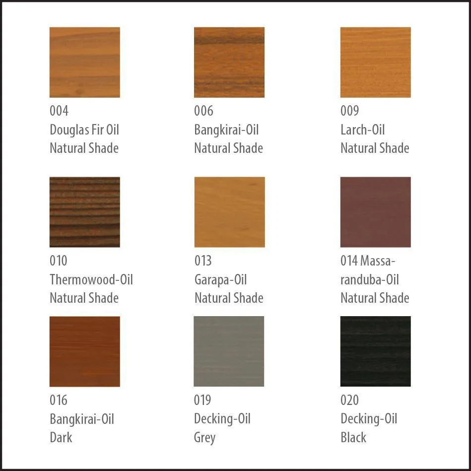 Osmo Exterior Decking oils