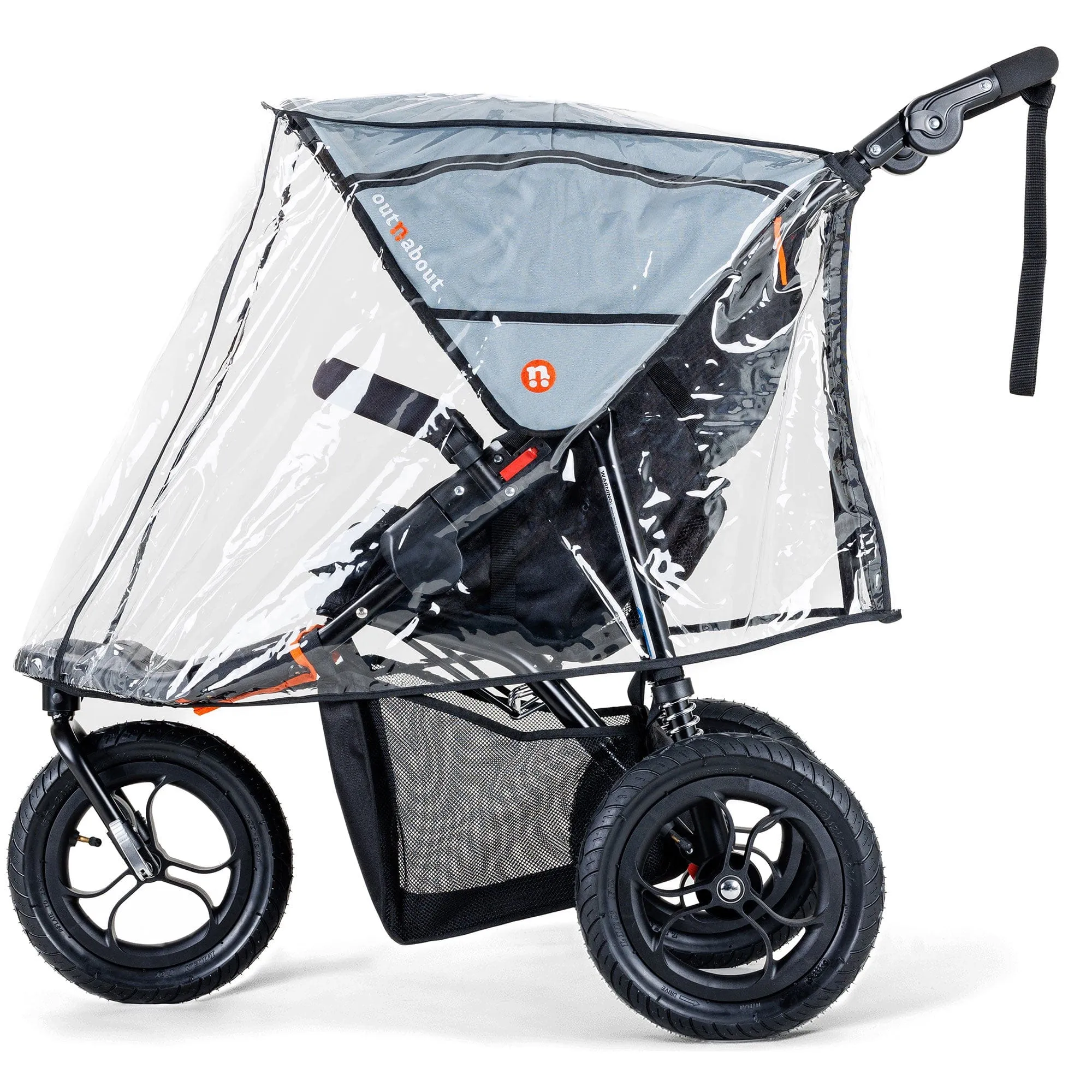 Out n About Nipper Single Essentials Bundle in Rock Salt Grey