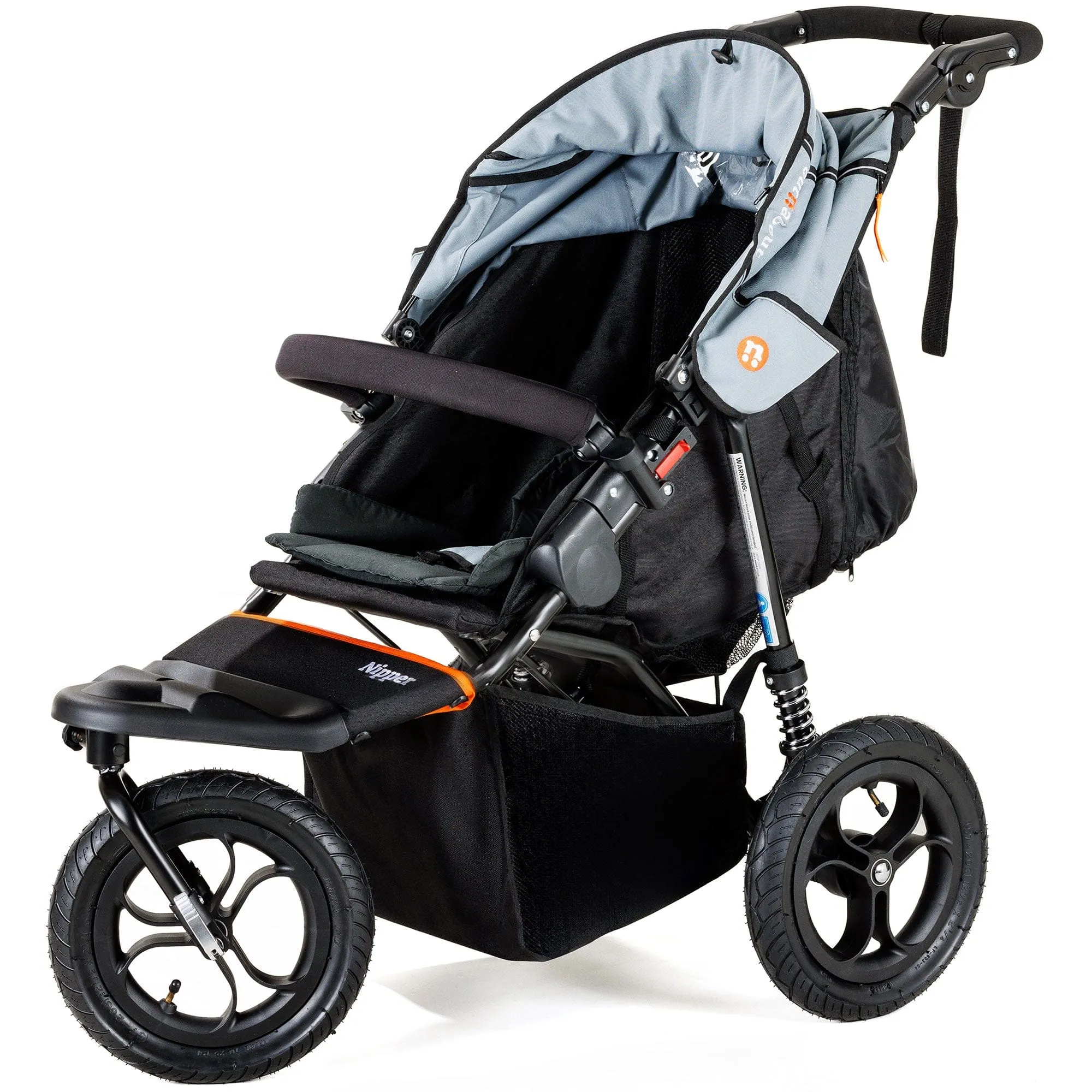 Out n About Nipper Single Essentials Bundle in Rock Salt Grey