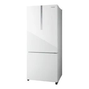 Panasonic NR-BX421WGWM Fridge 2 Doors G422L Econavi Inverter BlueAG Prime Fresh  Glass White