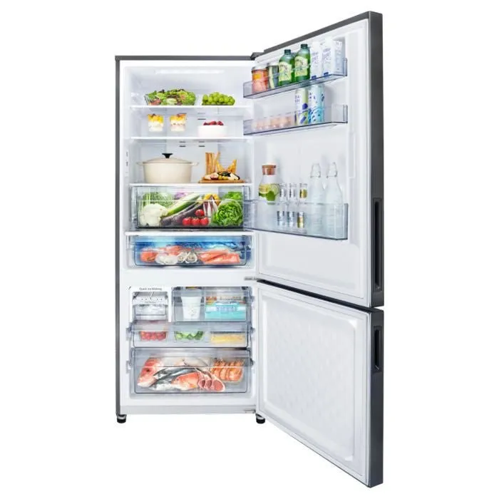 Panasonic NR-BX421WGWM Fridge 2 Doors G422L Econavi Inverter BlueAG Prime Fresh  Glass White