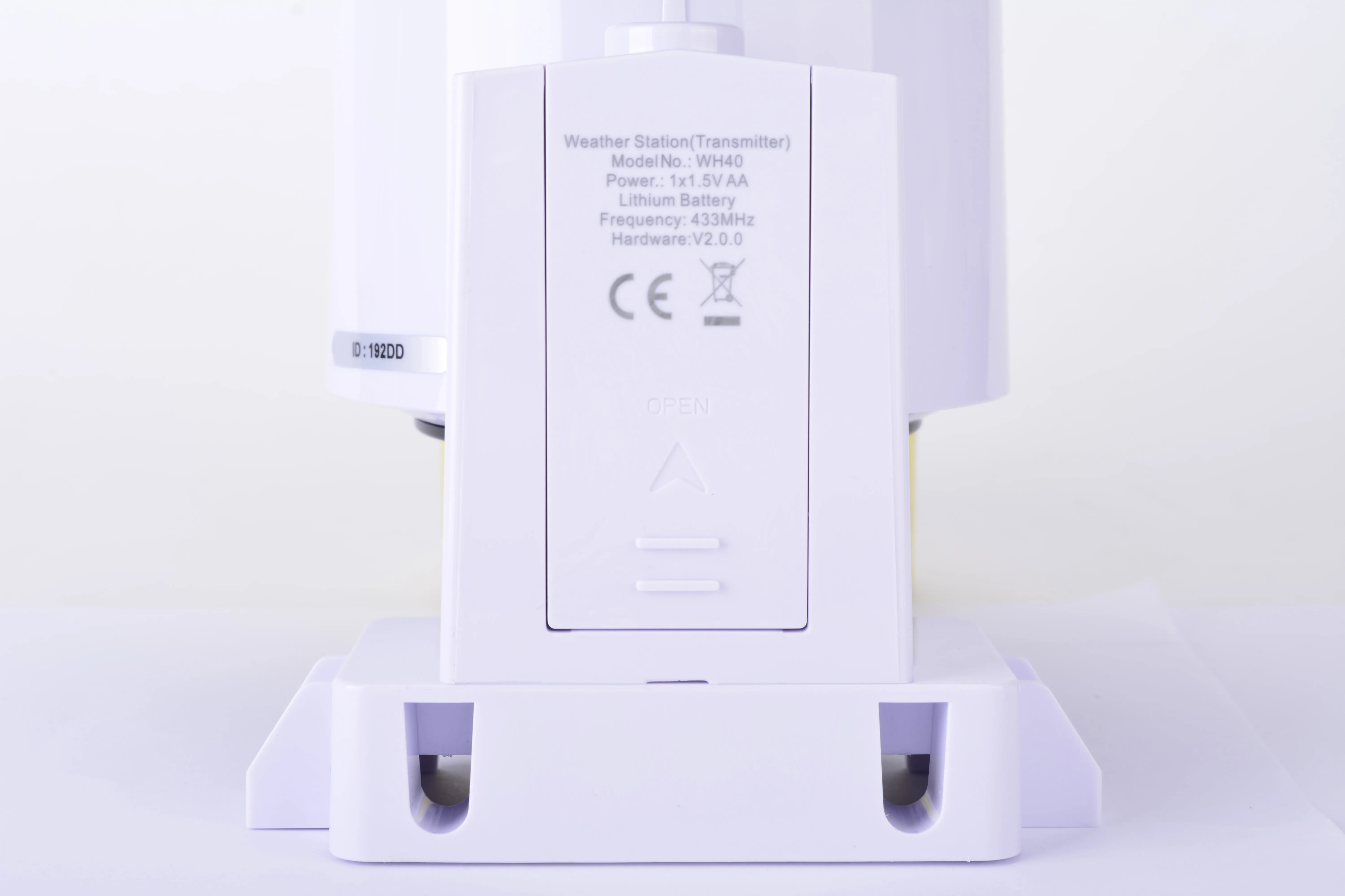 PanTech Weather Station Outdoor Unit Rain Gauge WH40 design for PT-HP2553 WS-ACC-ODU-WH40