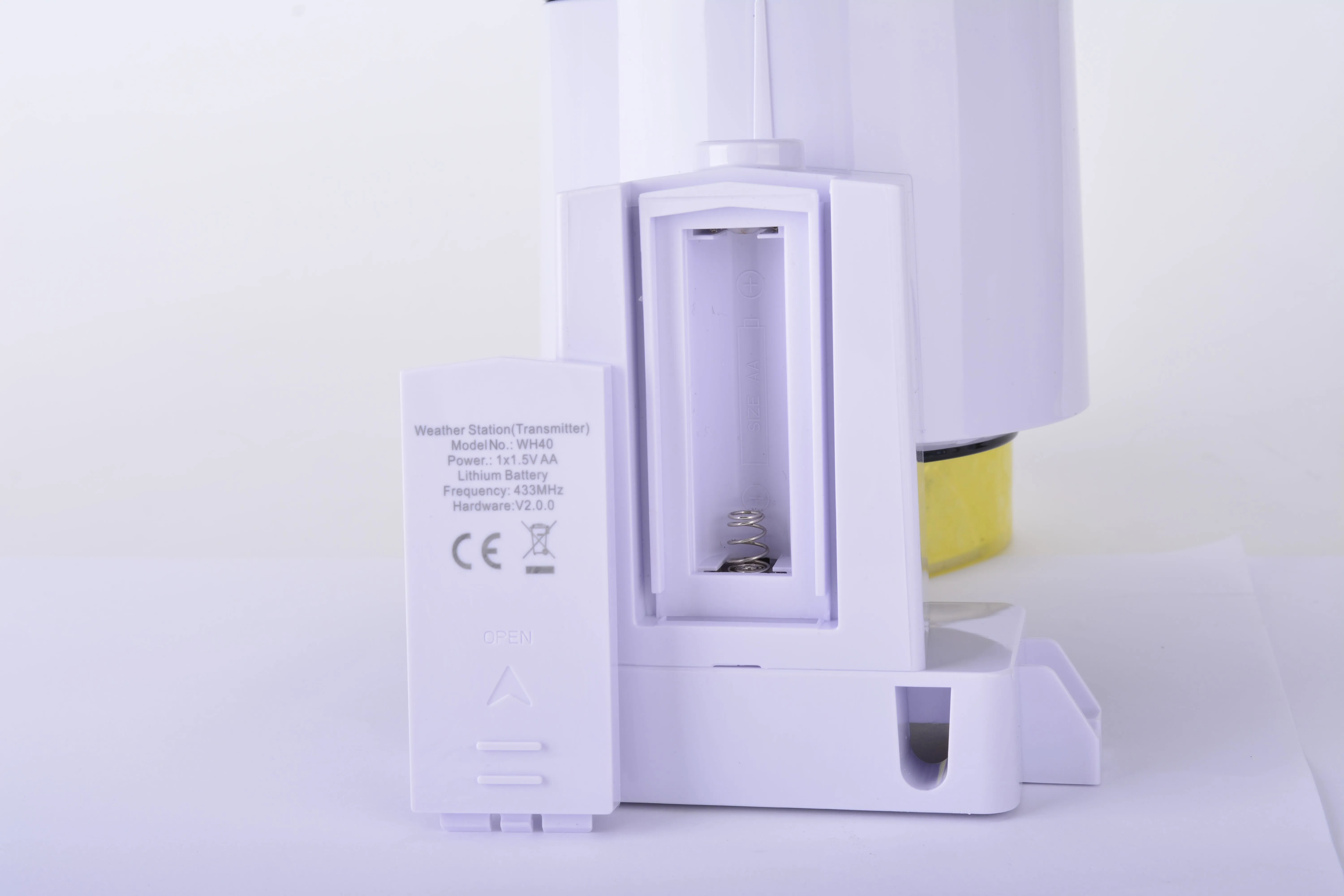 PanTech Weather Station Outdoor Unit Rain Gauge WH40 design for PT-HP2553 WS-ACC-ODU-WH40