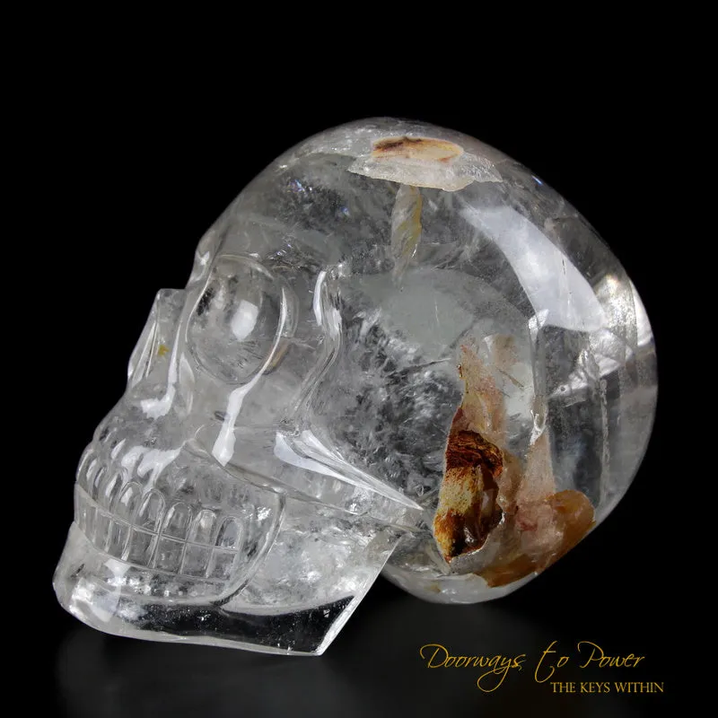 Phantom Quartz Crystal Skull 'Angelic Guide'