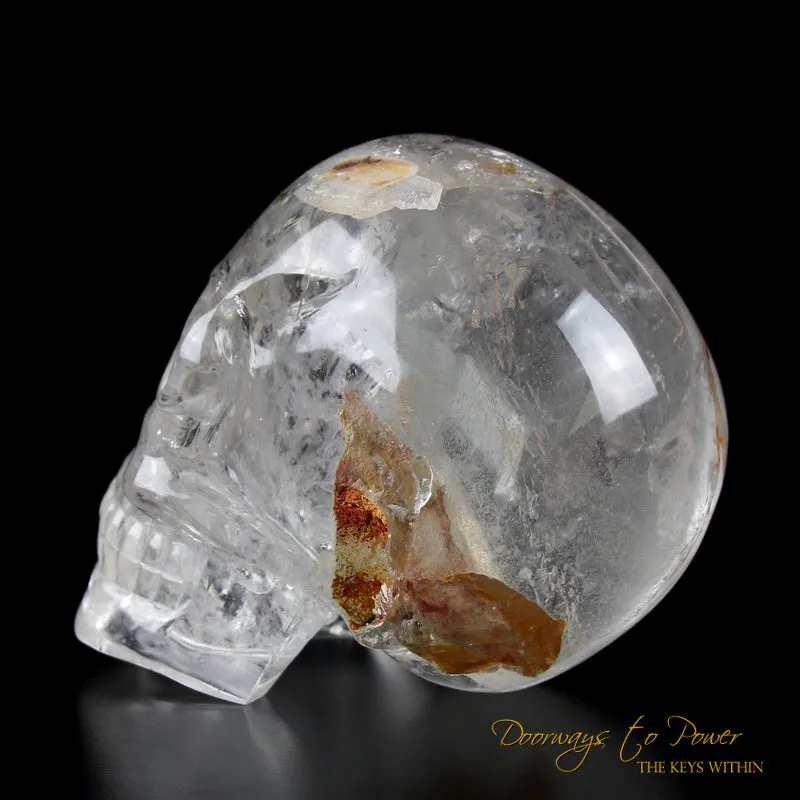 Phantom Quartz Crystal Skull 'Angelic Guide'