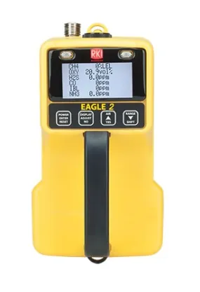 RKI Instruments 722-101-P2-H2 LEL&PPM (H2 specific) (Catalytic) VOC's 0-2000ppm PID