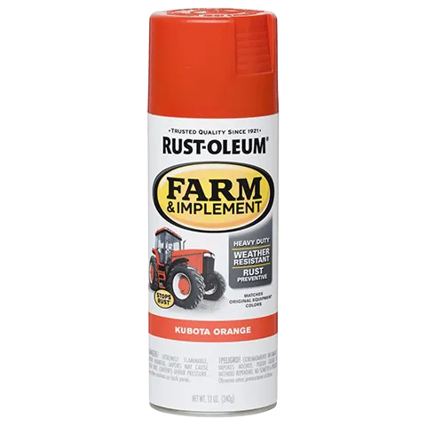 Rust-Oleum® Specialty Farm & Implement Kubota Orange