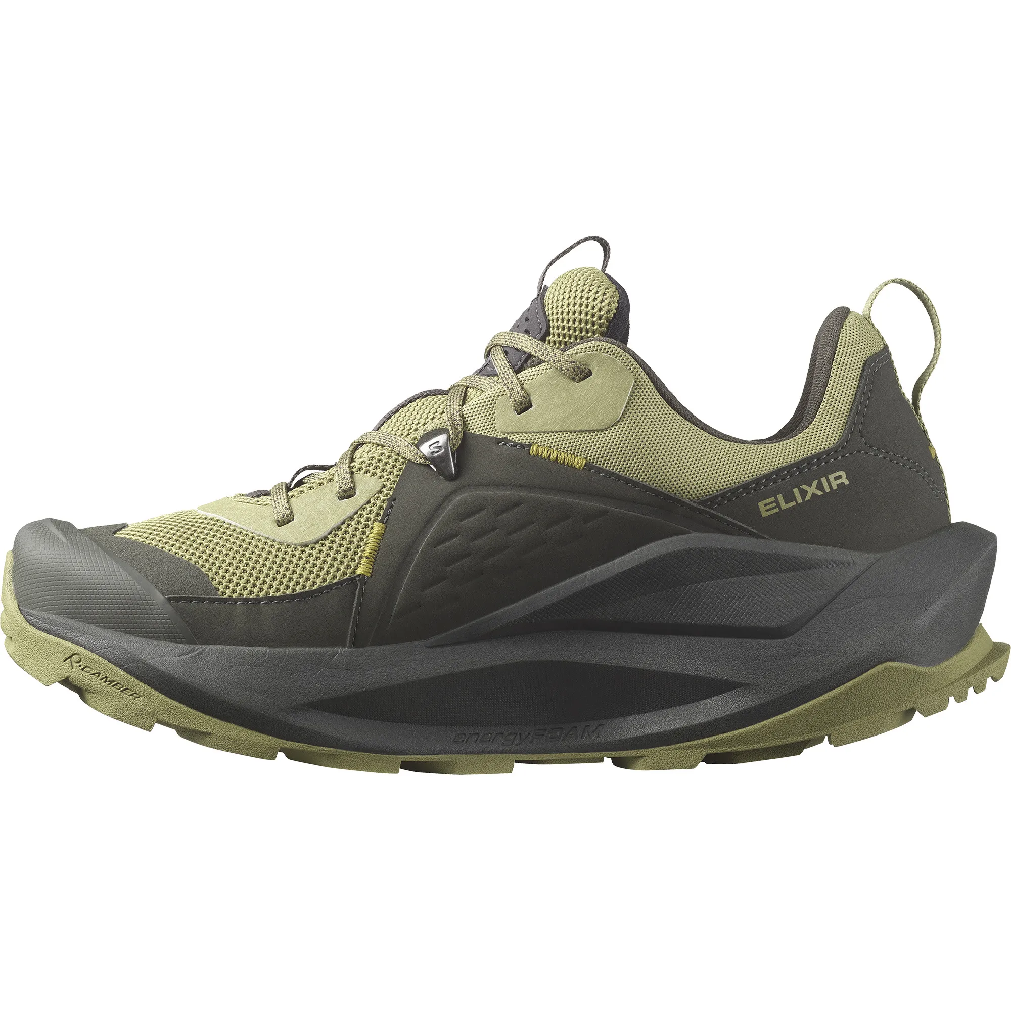Salomon Men&#x27;s Elixir GORE-TEX Black/Dried Herb/Southern Moss | Buy Salomon Men&#x27;s Elixir GORE-TEX Black/Dried Herb/Southern Moss here | Outnorth