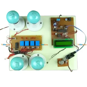 SCADA System implementation - Temperature Sensor, humidity, Fire Sensor with Computer and 3 relay